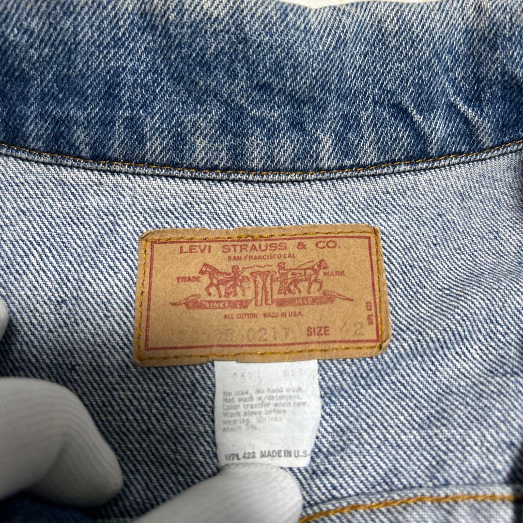 LEVI'S 70505-0217 アメリカ製　4th スモールe サイズ42