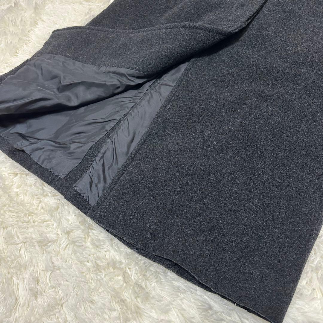 MARGARETHOWELL✨ロングコート　レディース　M ブラック　カシミヤ