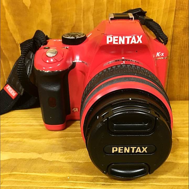 一眼レフ ✨ PENTAX K-x （RED）赤 ✨ペンタックス レンズキット