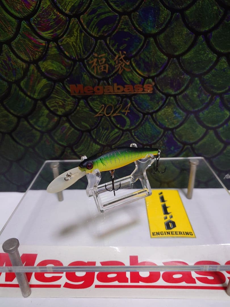 メガバス ito ライヴxマーゲイ オールド'04 マットタイガー 実釣未使用