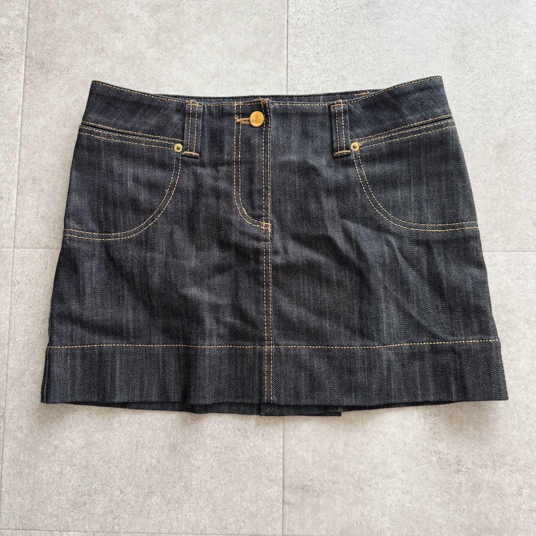ヴィヴィアンウエストウッドレッドレーベル ミニスカート デニム