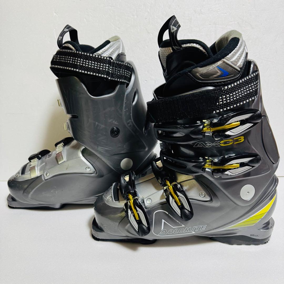 26-26.5cm306mmスキーブーツ グレー 初心者dolomiteドロミテ