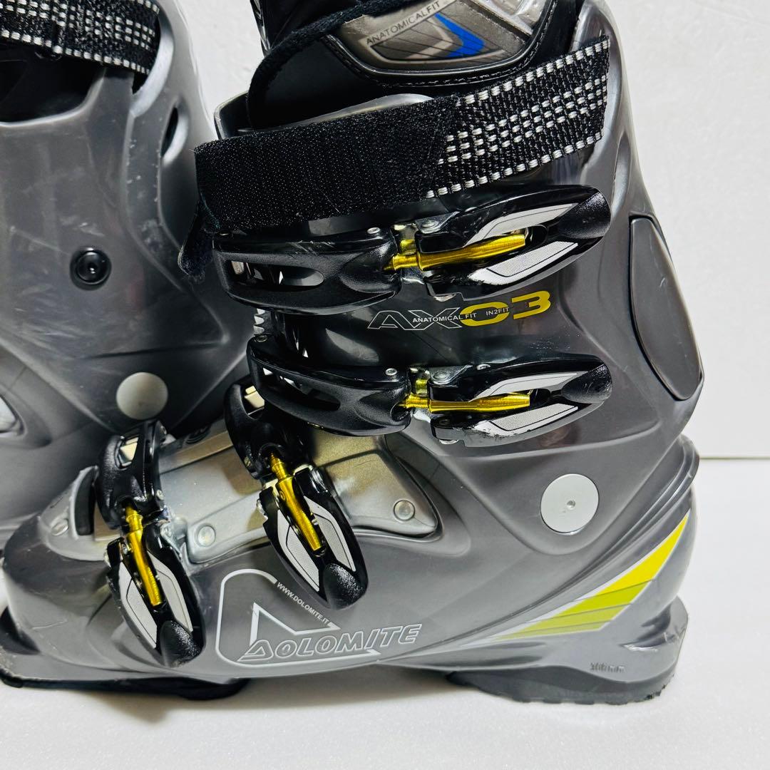 26-26.5cm306mmスキーブーツ グレー 初心者dolomiteドロミテ