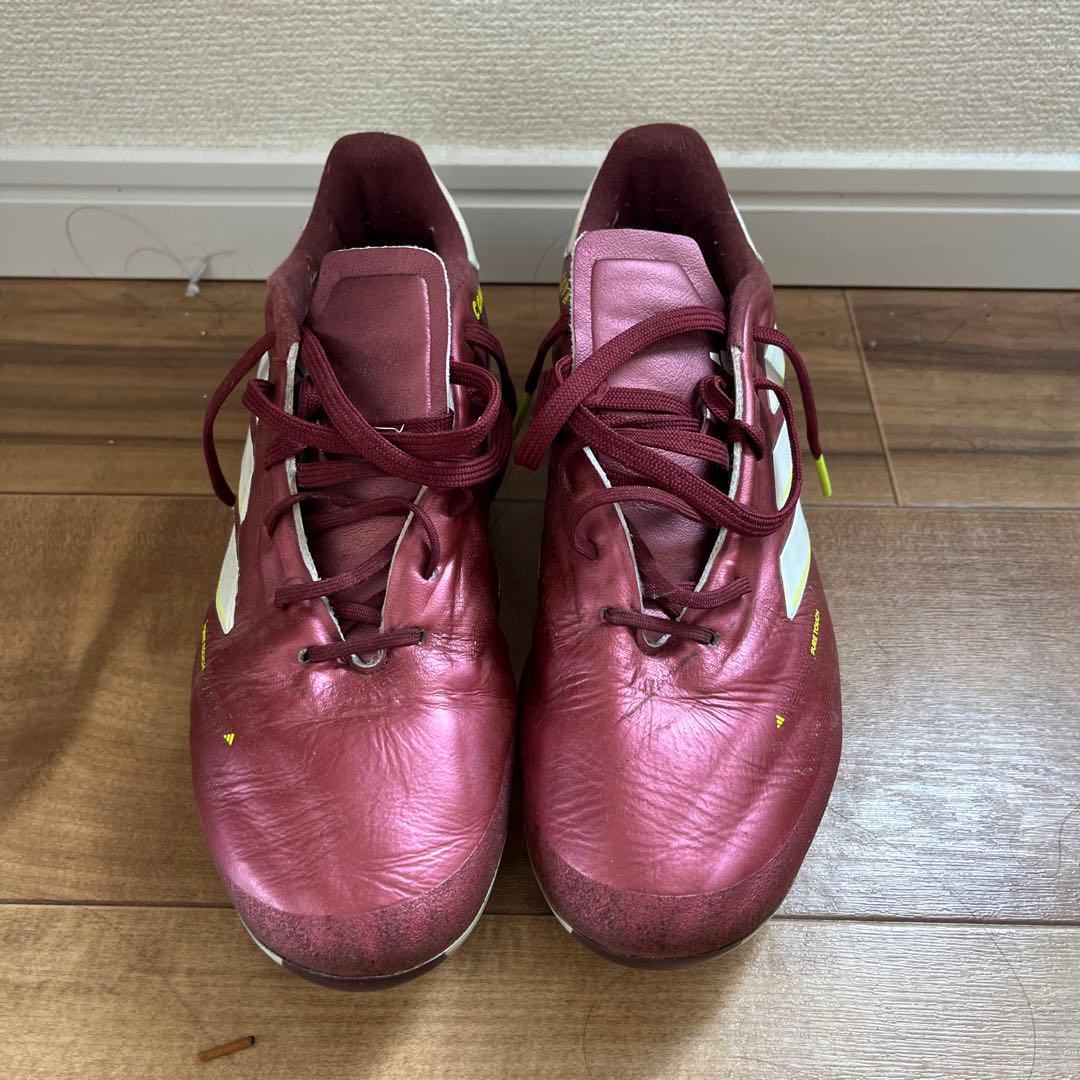 adidas Copa バーガンディ スパイクシューズ - メルカリ