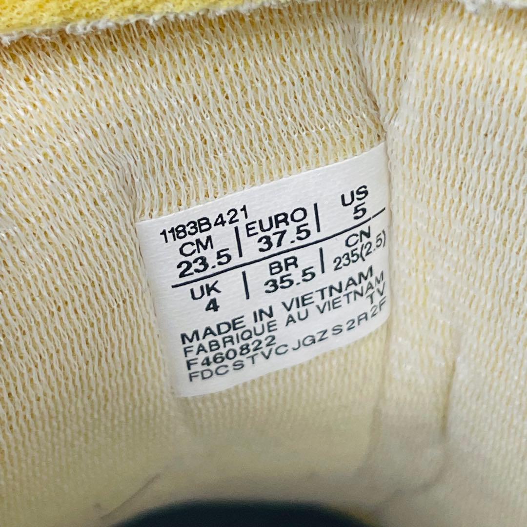 【名作】Onitsuka Tiger DENTIGRE 厚底 白 本革 23.5