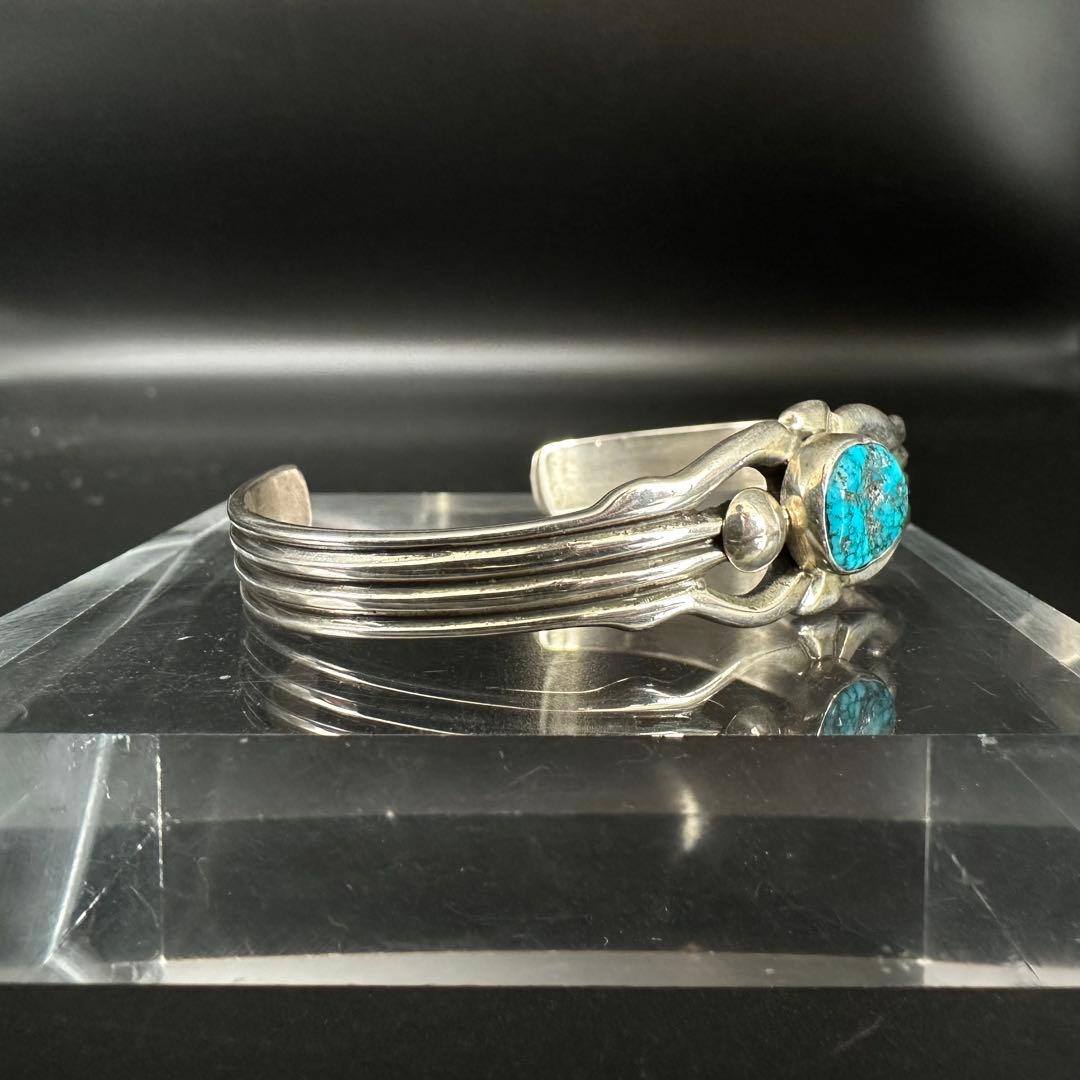 専用Navajo Wilson Begay キングマン ターコイズ バングル