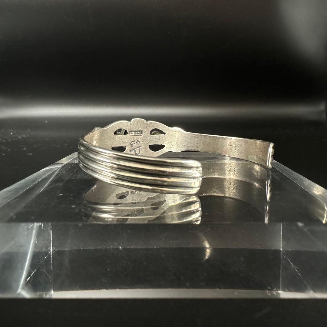 専用Navajo Wilson Begay キングマン ターコイズ バングル