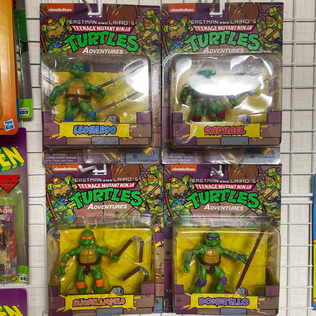 タートルズ 4体セット クラシックフィギュア プレイメイツ - メルカリ