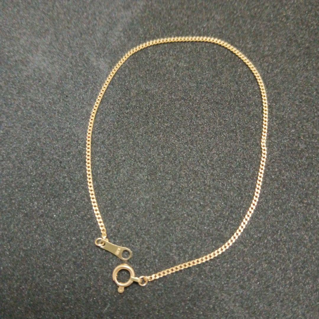 【激安/本物18金/K18】ブレスレット　0.6g