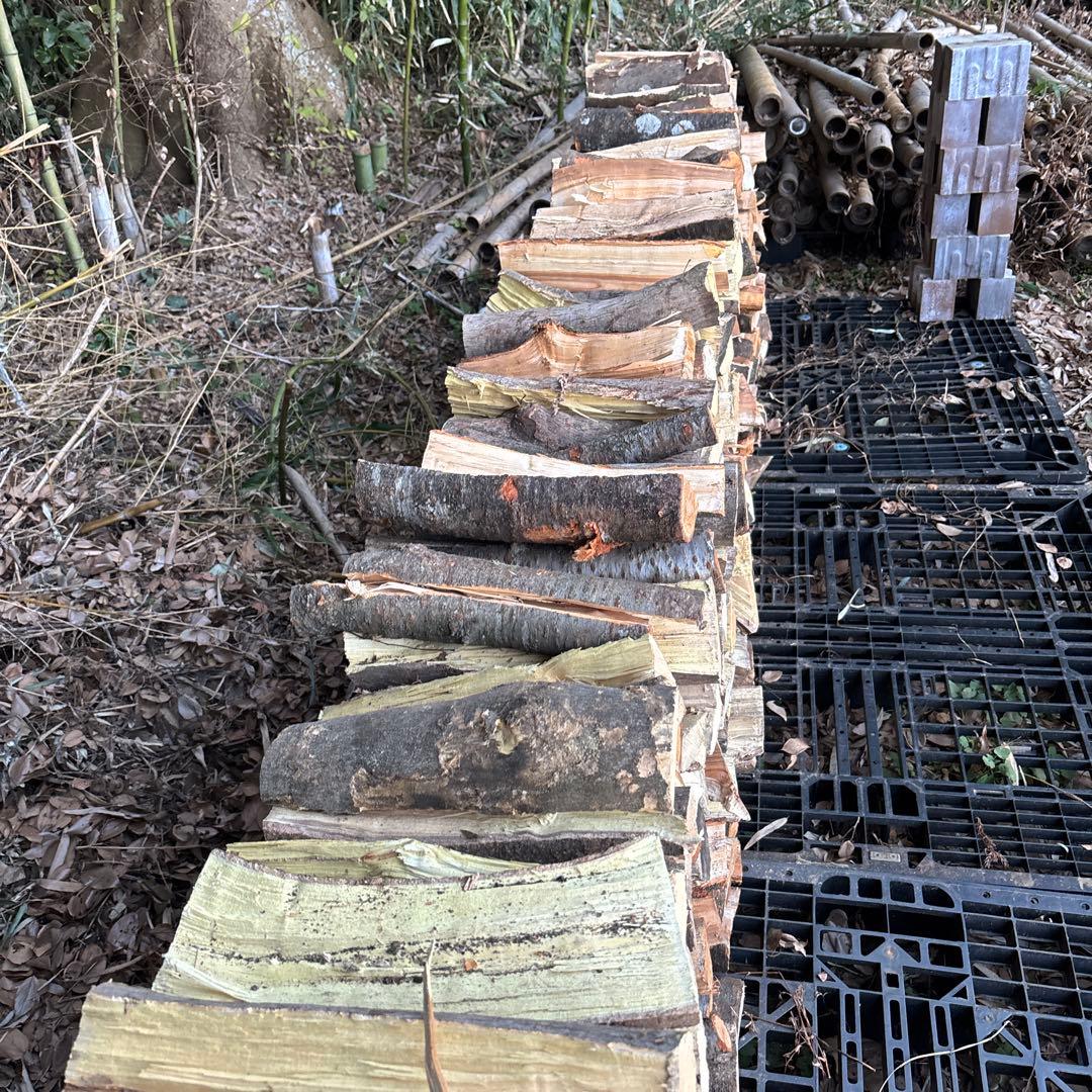 そろそろ薪だな空いてきた頃❣️引き取り限定‼️ 未乾燥‼️来年