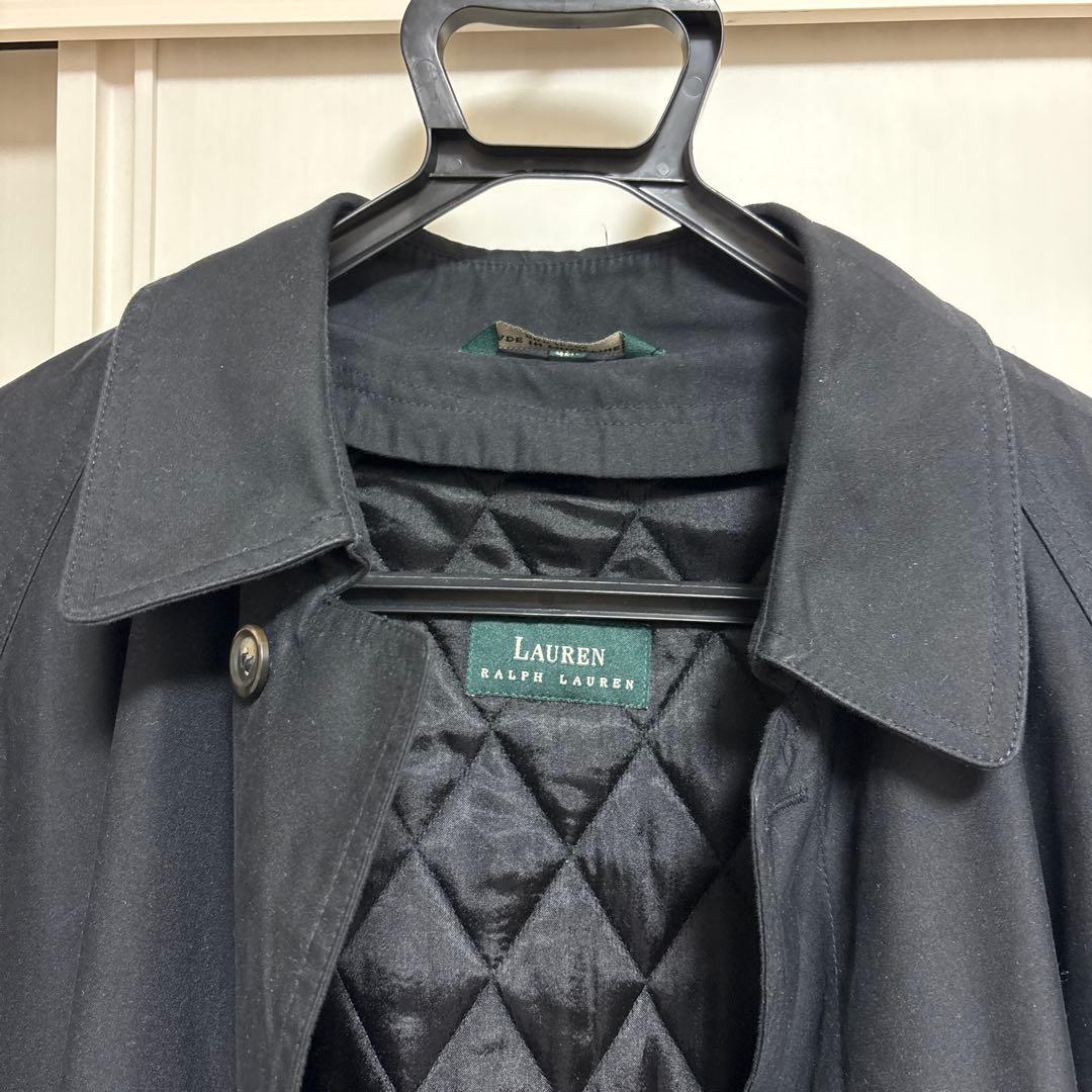 LAUREN ラルフローレン ステンカラーコート 42R ライナー付き L〜XL