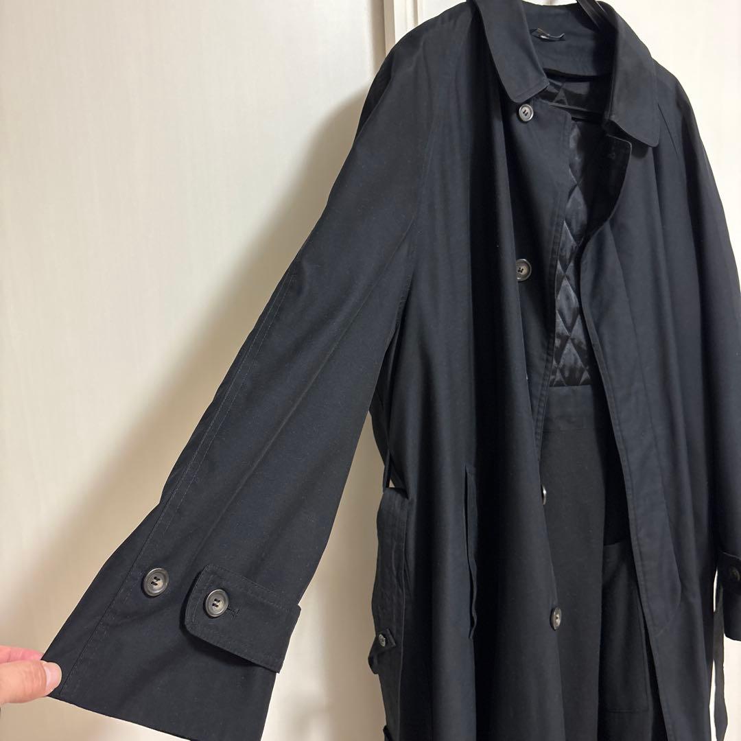 LAUREN ラルフローレン ステンカラーコート 42R ライナー付き L〜XL