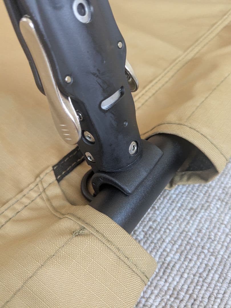 WAQ 2WAY フォールディング コット　（色:タン）【説明欄要確認】