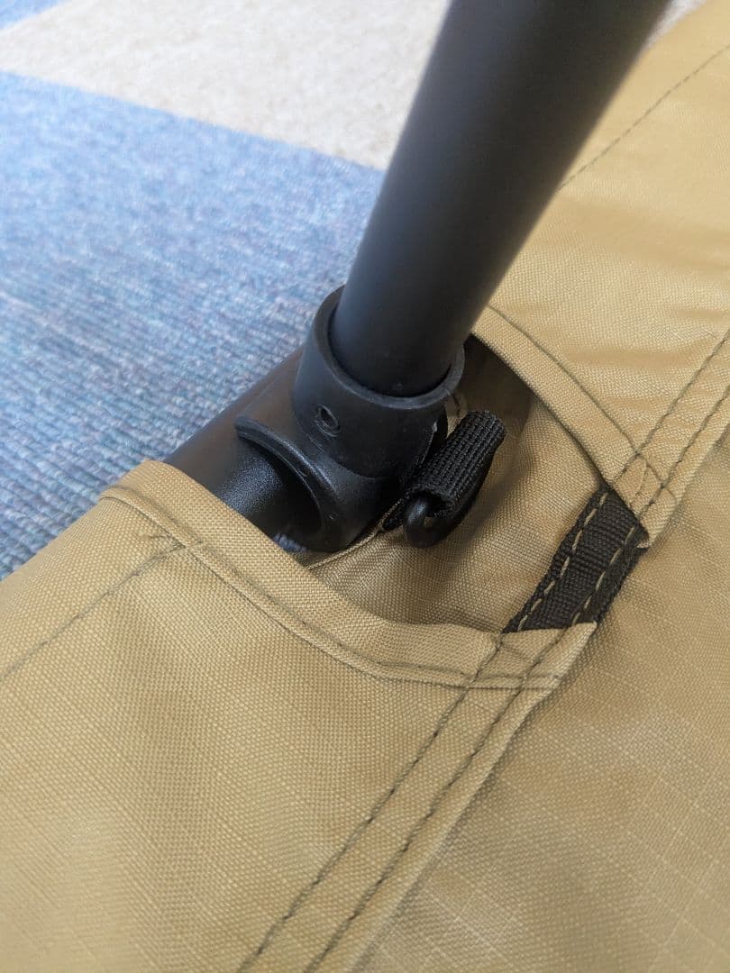 WAQ 2WAY フォールディング コット　（色:タン）【説明欄要確認】