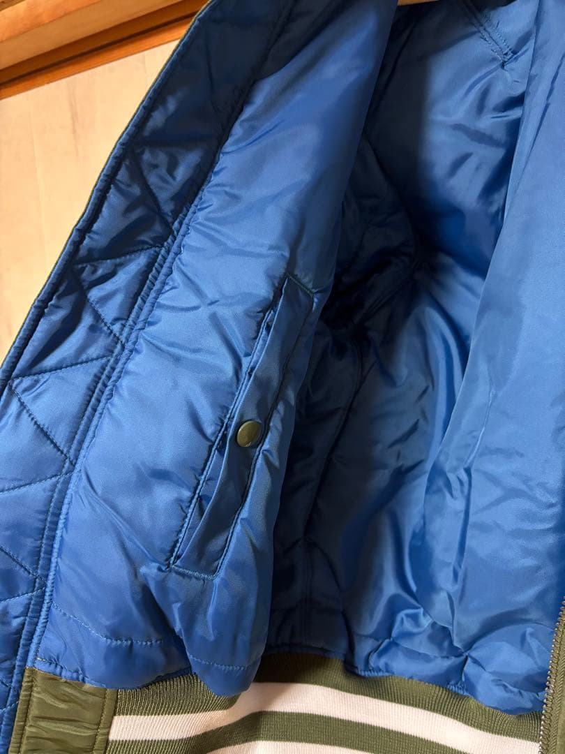 ＡＬＰＨＡ×ファイターズ　ＭＡ－１　カーキ