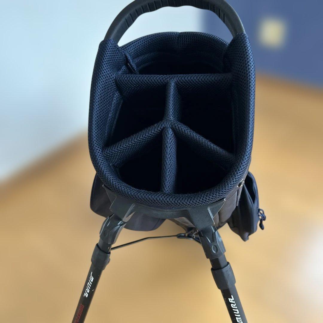 BRIEFING✖️三浦技研キャディバッグ ネイビー