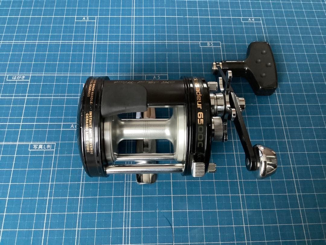 ④アブガルシア アンバサダー 6500C UC Hi Speed Winchambassadeur