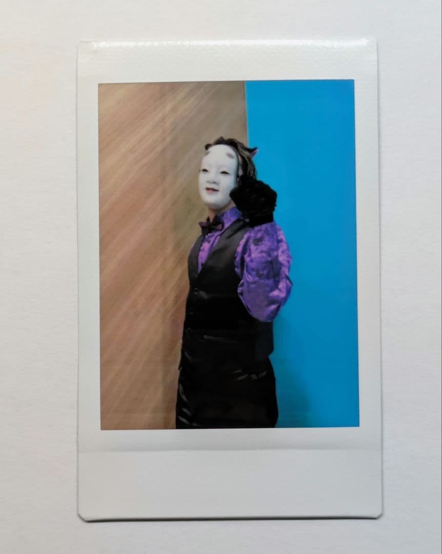 O-MENZ おかめ チェキ 猫耳 メンカラ サテン - メルカリ