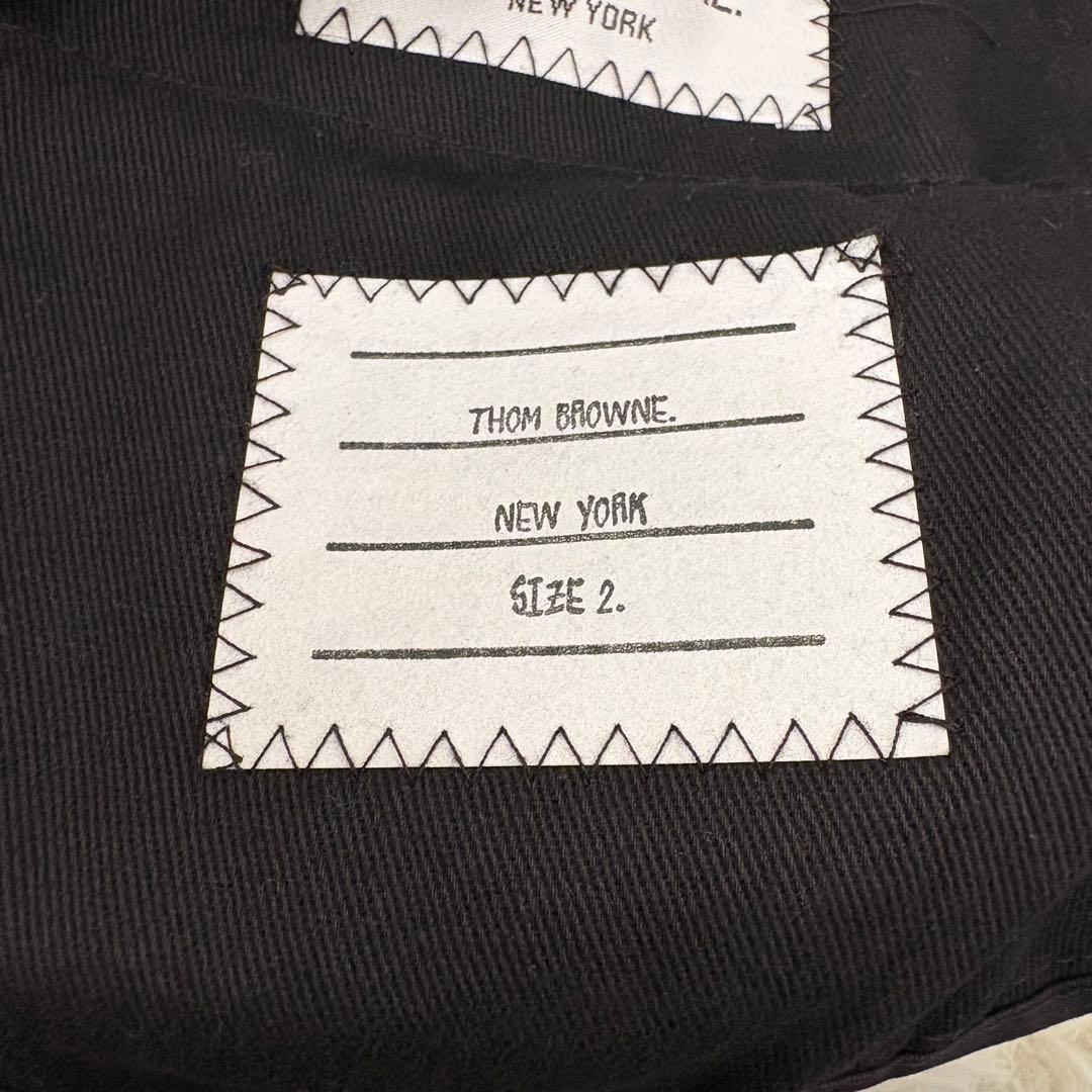 THOM BROWN トムブラウン　スラックス　ストレート　サイズ2