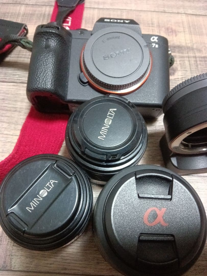 SONY α7 II ミノルタ レンズセット