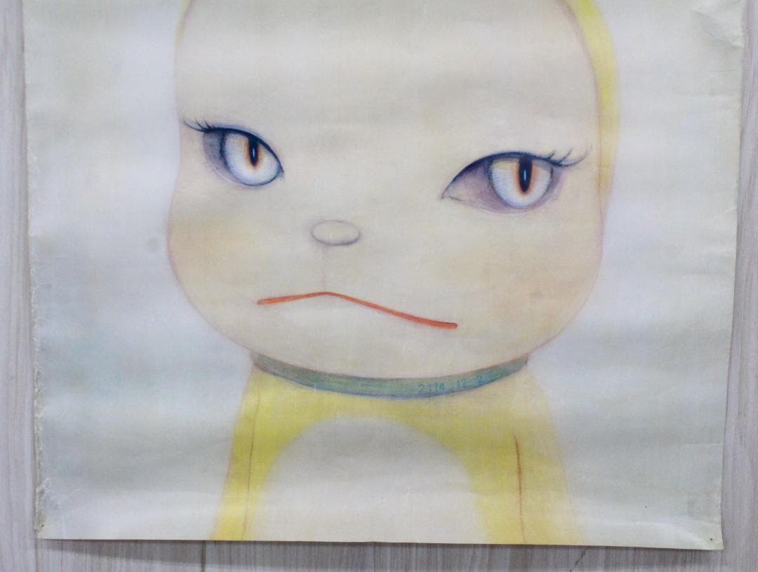 ◇奈良美智 ドラえもん展 ポスター ジャイアンにリボンをとられた