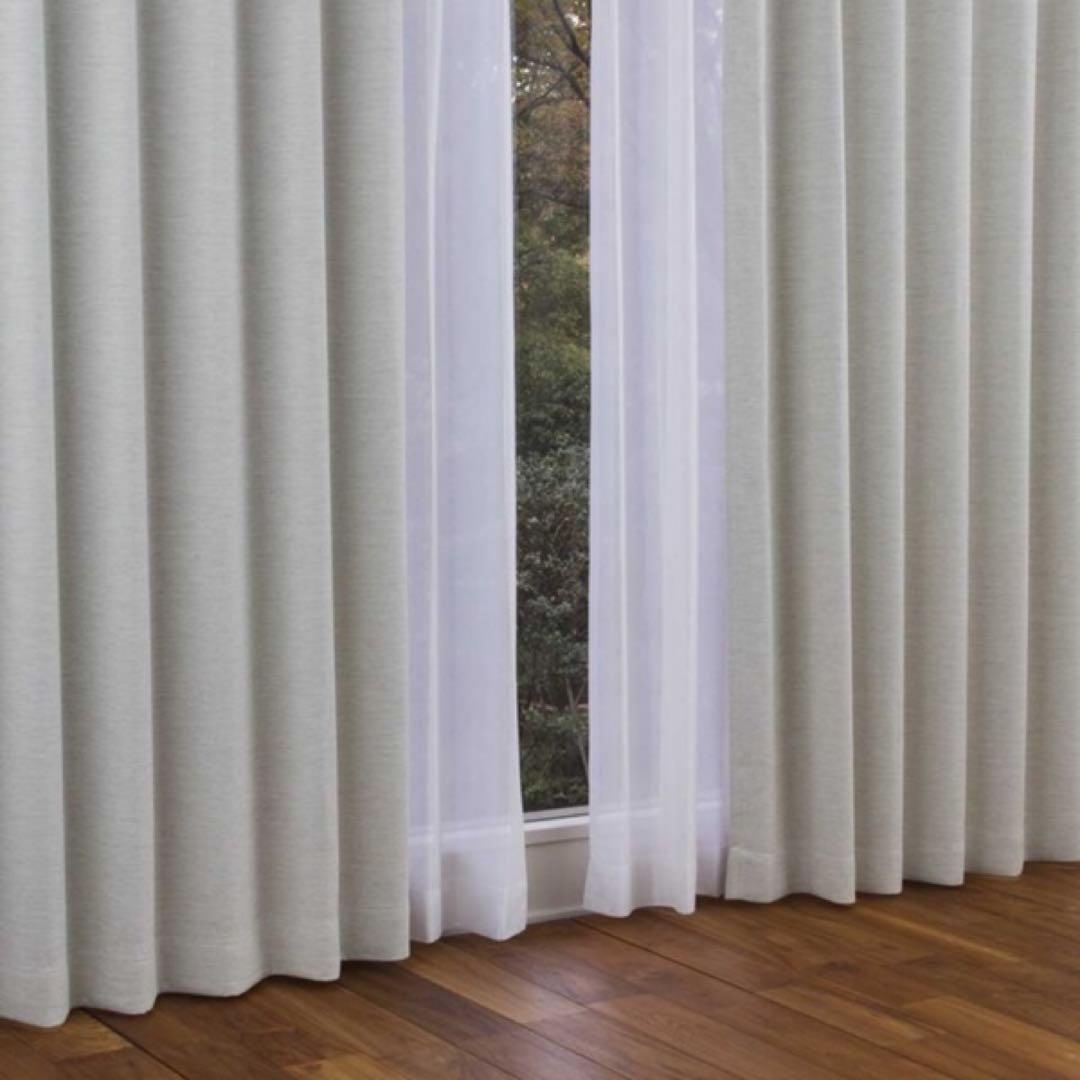 KEYUCA】遮光・遮熱 ドレープカーテン、レースカーテンセット - メルカリ