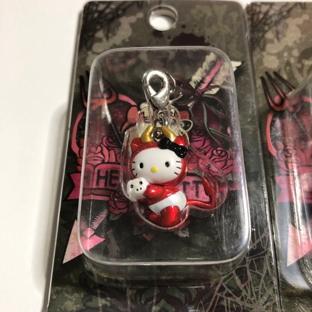 ご当地キティ デビルKT ピッグ お座り 雲 ファスナーマスコット Y2K