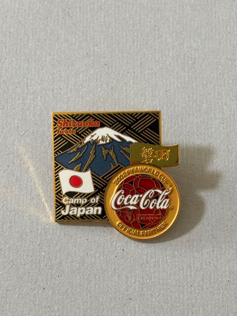 FIFAワールドカップ 2002 コカコーラキャンプ地ピン 磐田 - メルカリ