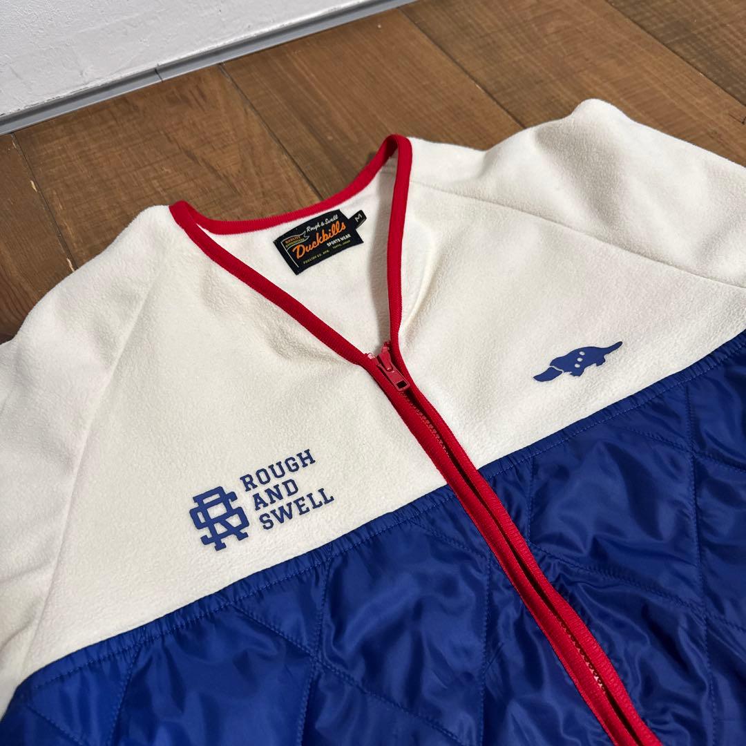 美品　ラフアンドスウェル フリース　メンズ　Mサイズ