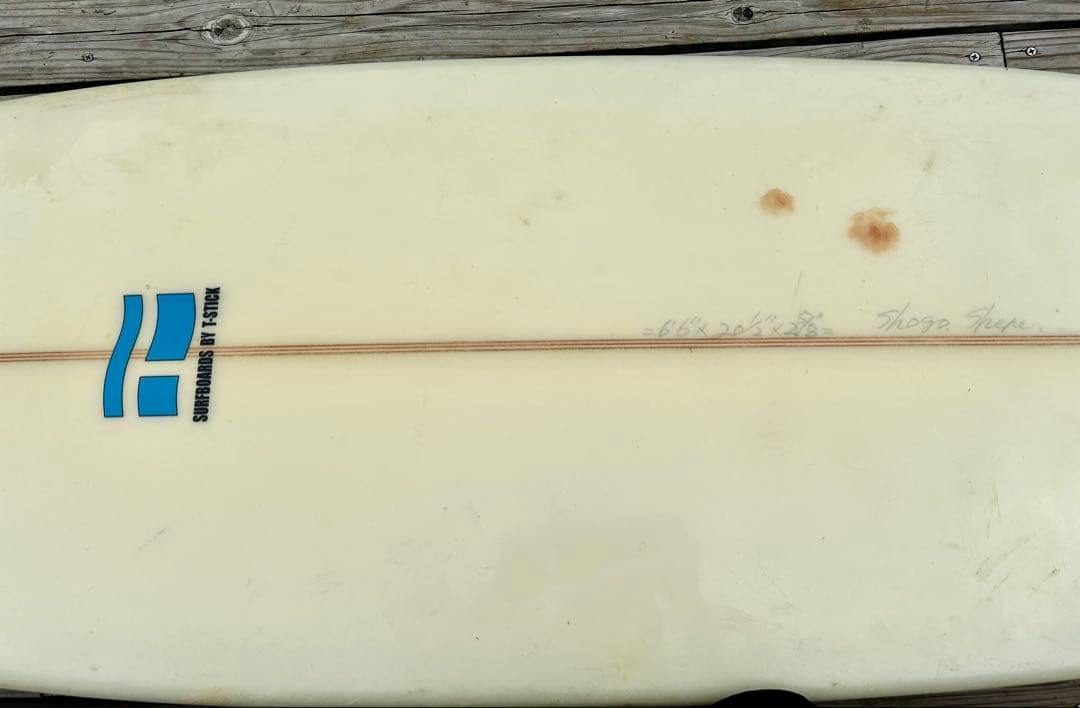 さらに値下げ⭐︎T-STICK ファンボード6.6ft 198cm ケース&フィン