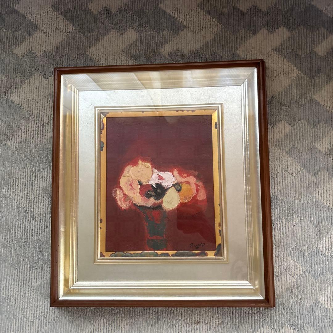 yoshipresson様 専用ページ 花の絵 日本画 サイン入り 小野末 - メルカリ