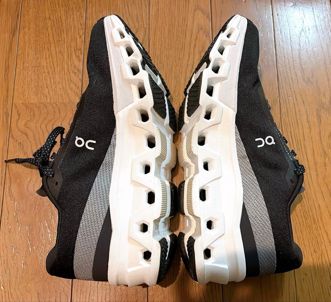 on Cloudmonster2 ×クラウドモンスター ブラック 23.5