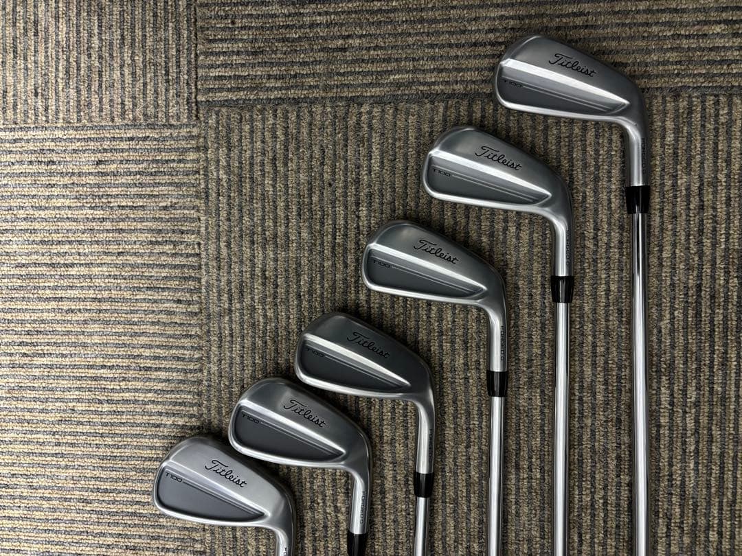 タイトリストT100アイアンセット2025モデル　5-P