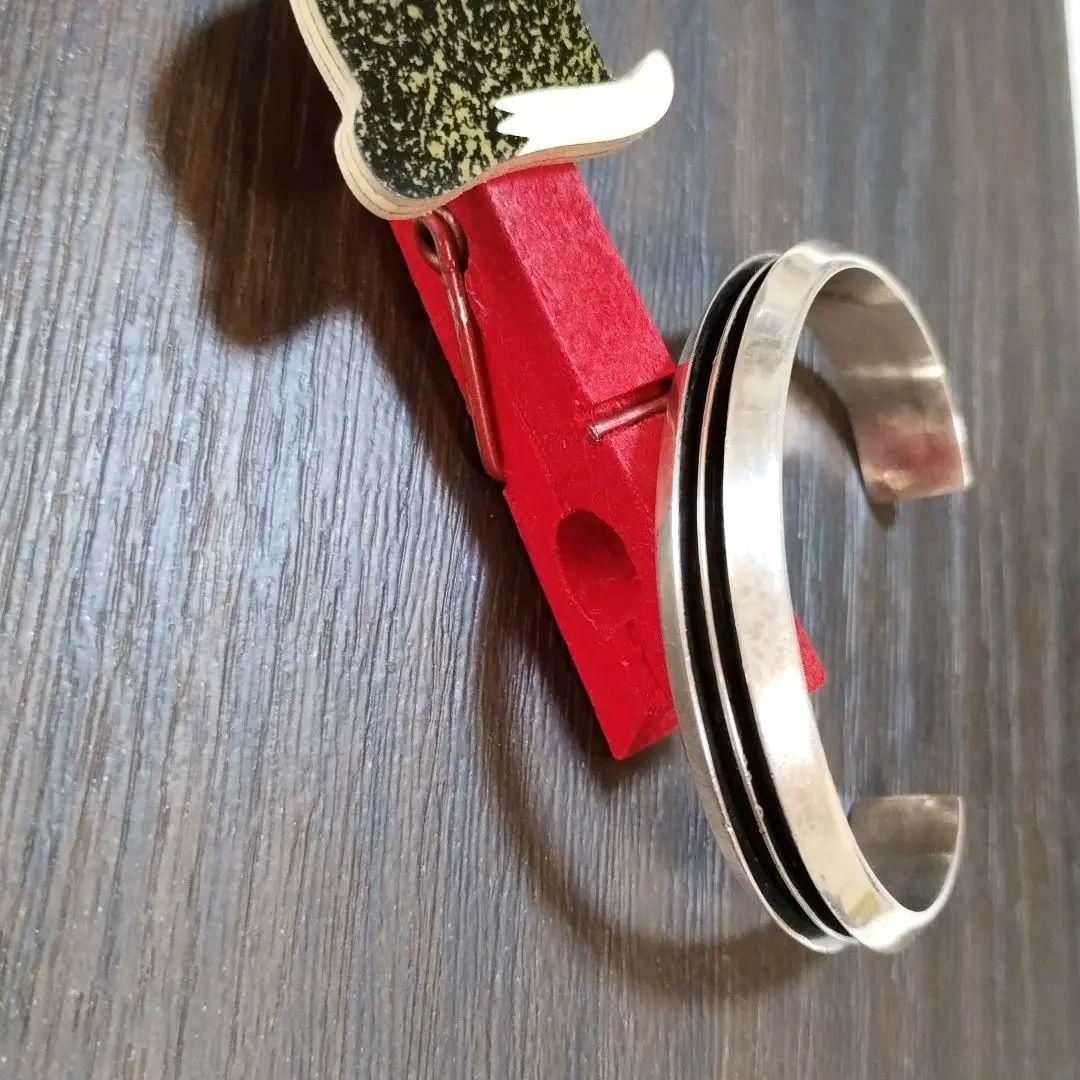 TOM HAWK シルバー2ラインバングル ナバホ族