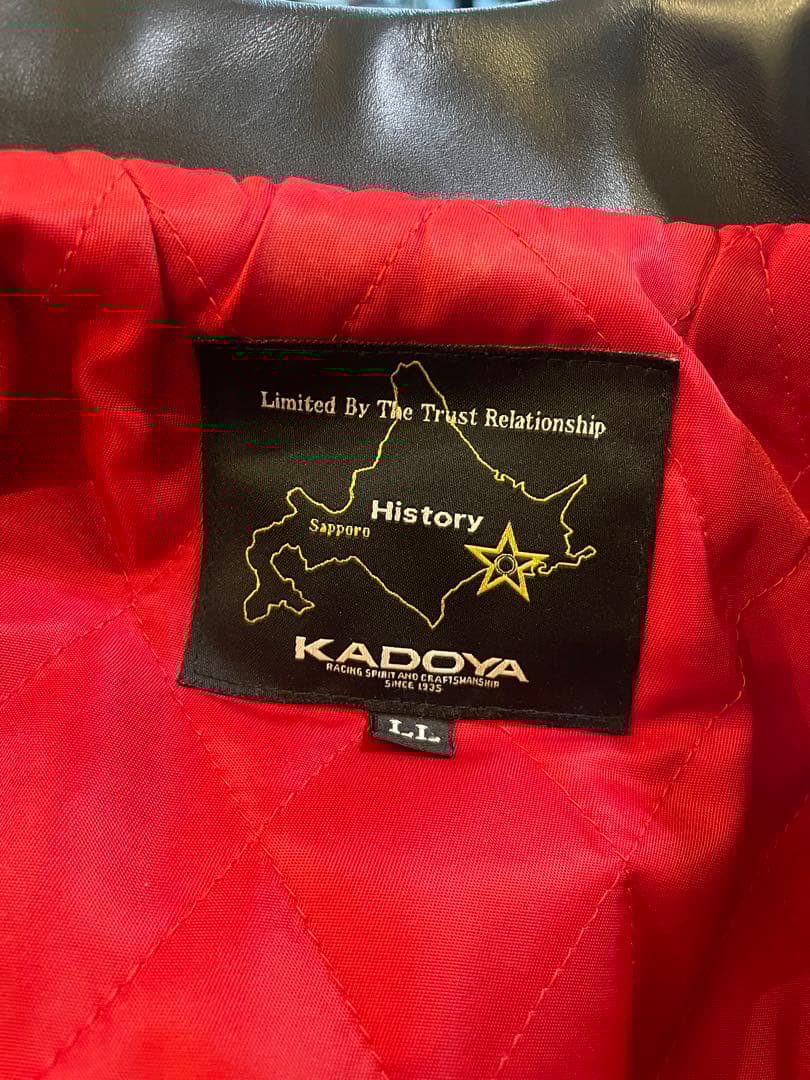 カドヤ(KADOYA) × History別注 【TCR-H4】 革ジャン