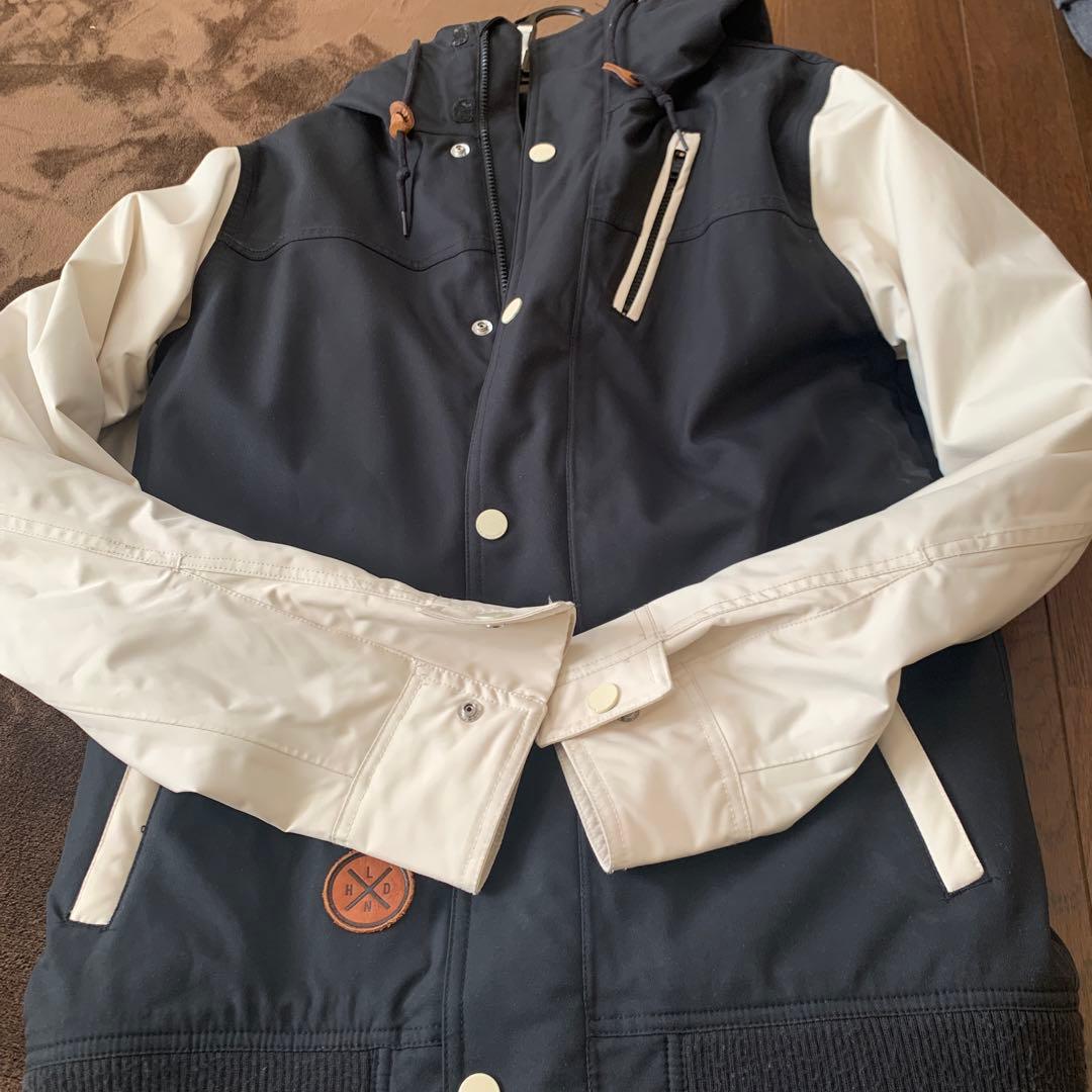 Holden スノーボードウェアセット S 黒/白 スポーツ ウィンタースポーツ