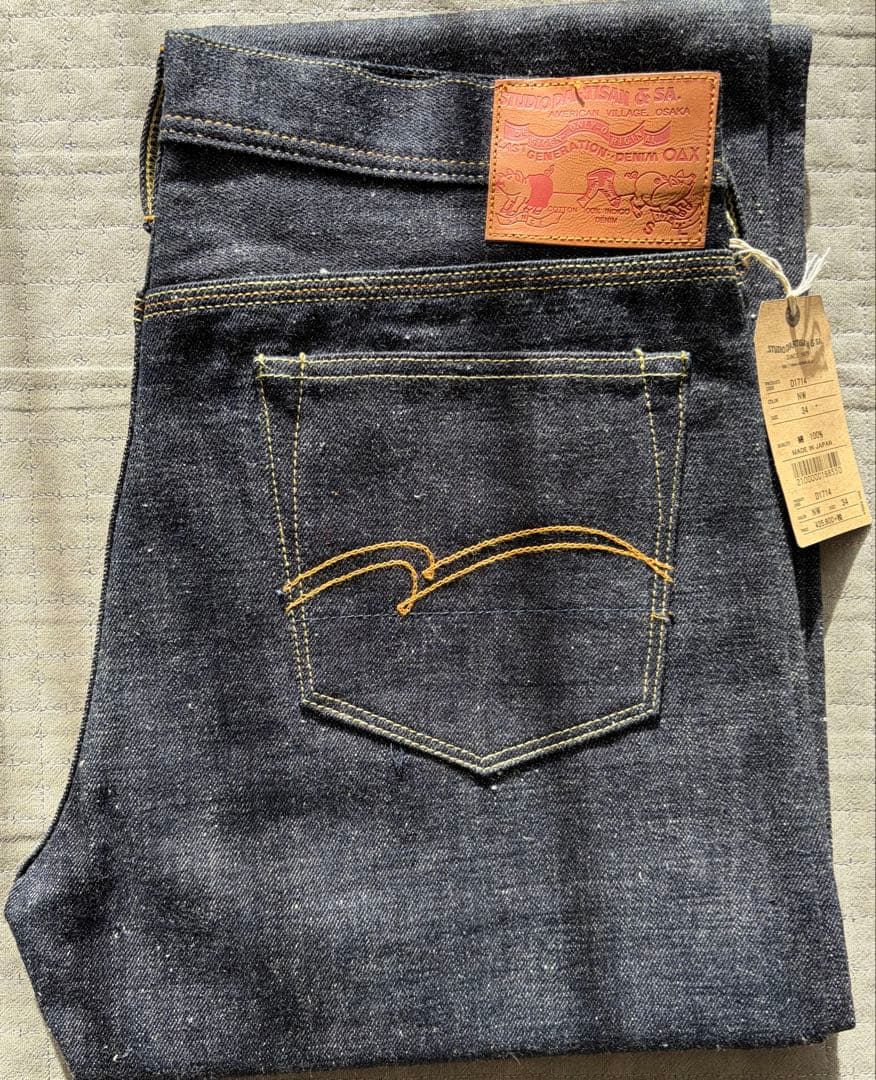 激レア ステュディオダルチザン 限定デニム リジット W36 - 激レア