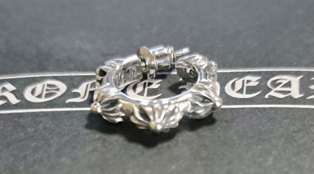CHROME HEARTS SBTクロスバンドフープ ピアス 片耳 最 安 価格