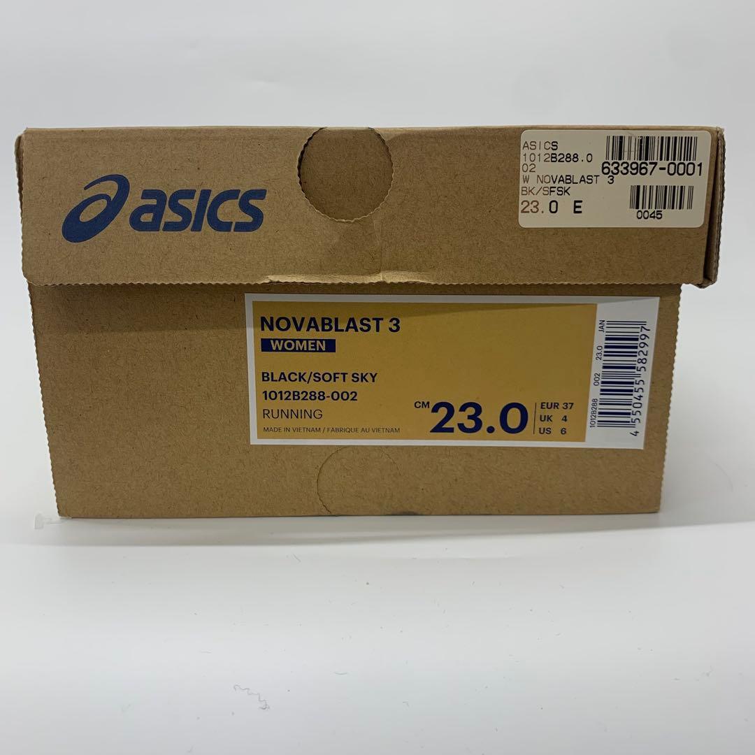 新品未使用 アシックスNovablast 3 ランニングシューズ 23.0cm