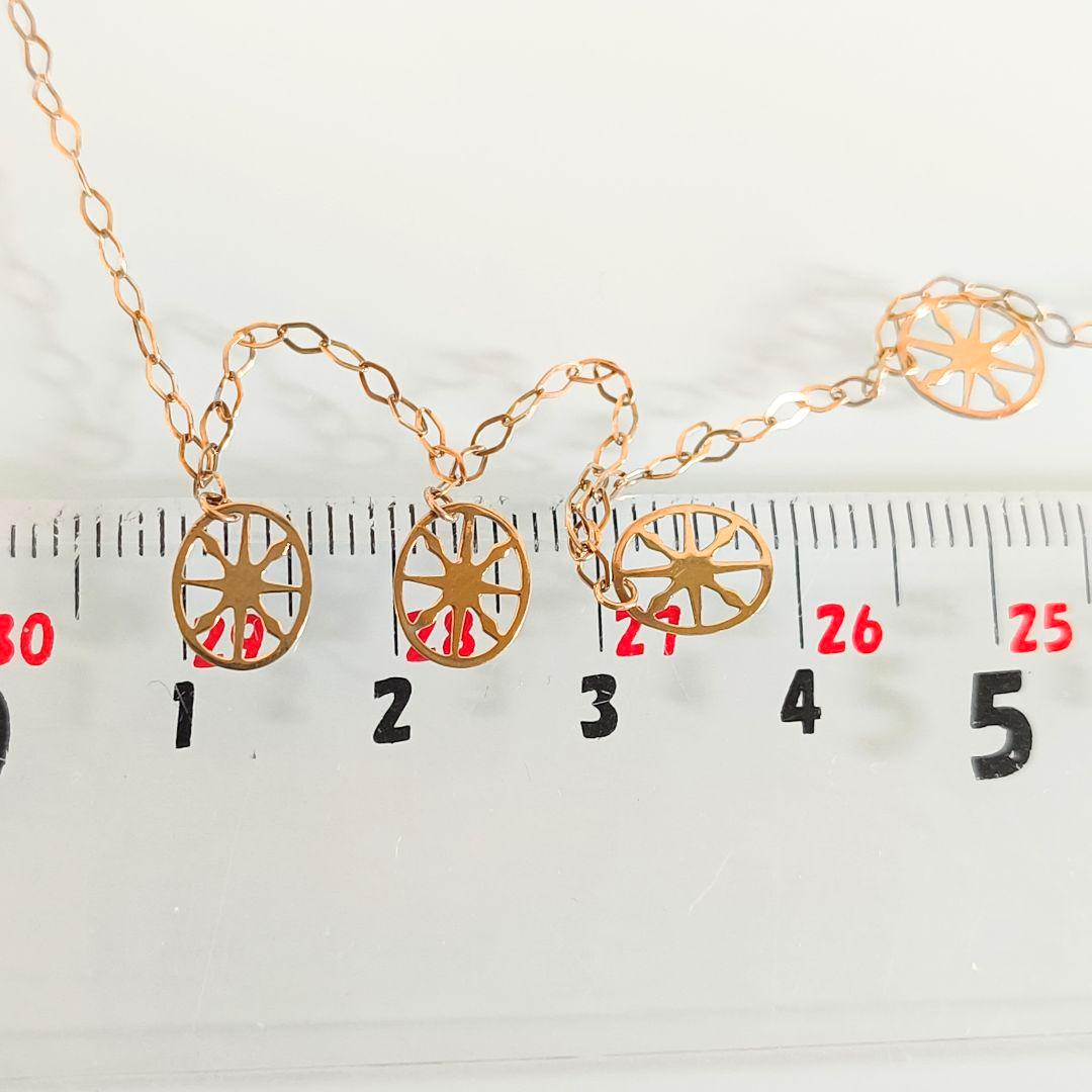 スタージュエリー　K10　2連　コンパス　羅針盤　ステーション　ブレスレット