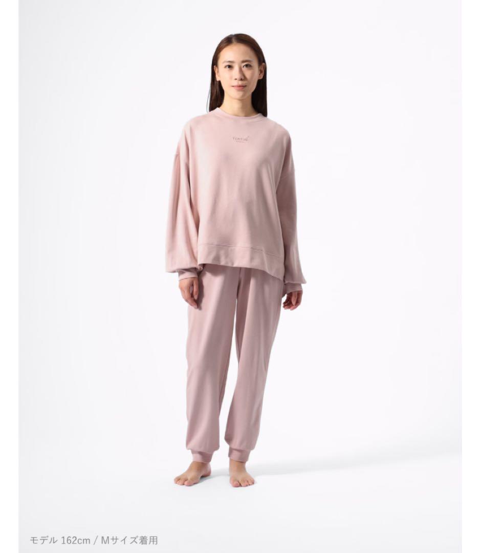 【BAKUNE】 バクネ レディース スウェット上下セット S スモークピンク