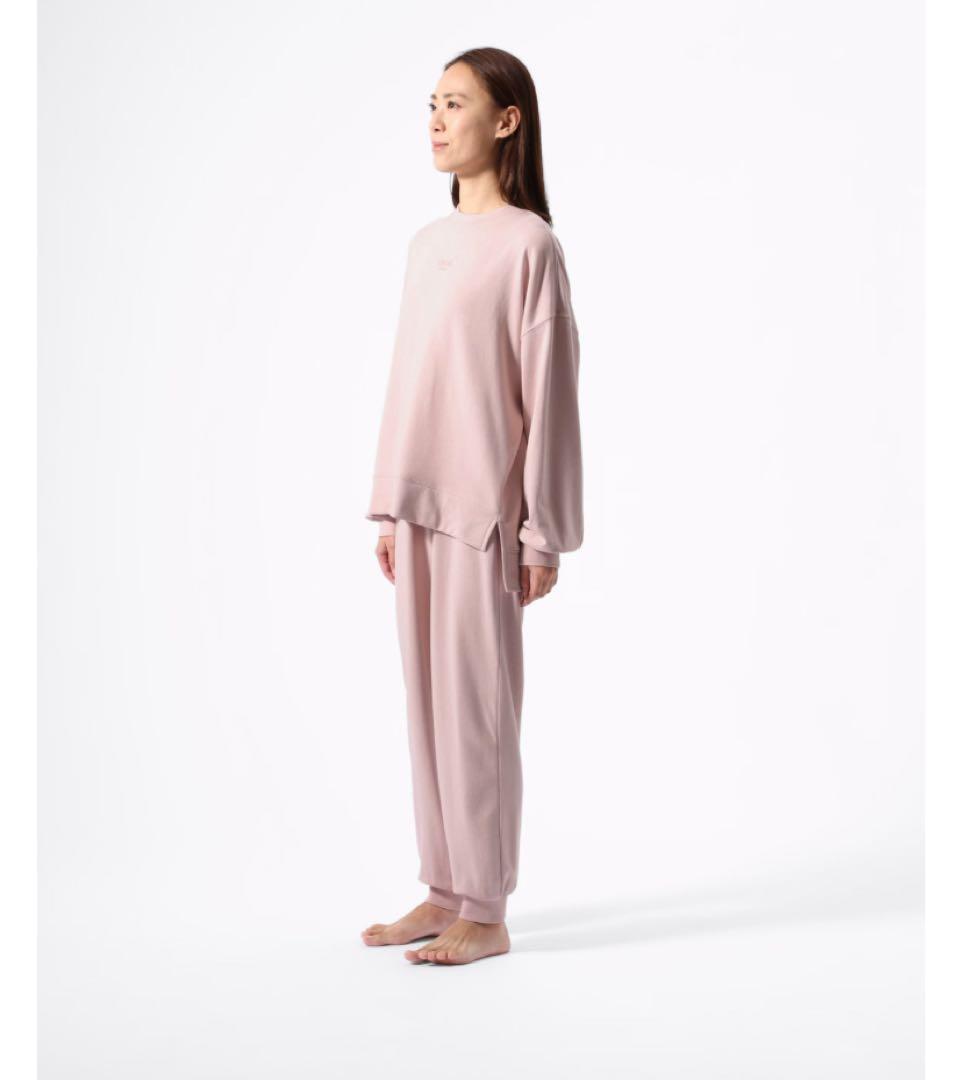 【BAKUNE】 バクネ レディース スウェット上下セット S スモークピンク