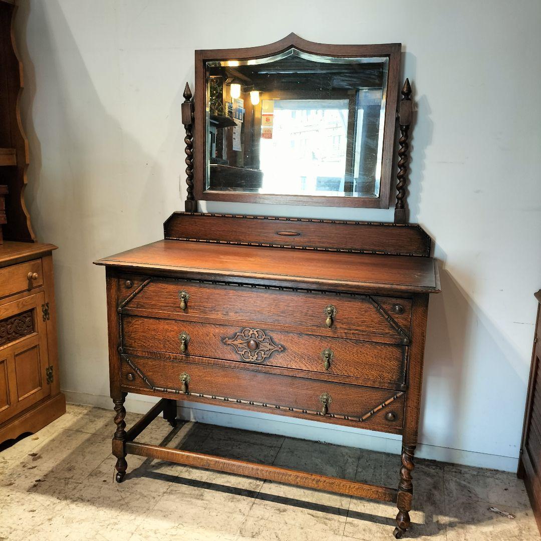 M♦michiko送料込　希少　英国　アンティーク　ドレッサーチェスト M♢michiko様専用送料込 希少 英国 アンティーク ドレッサーチェスト