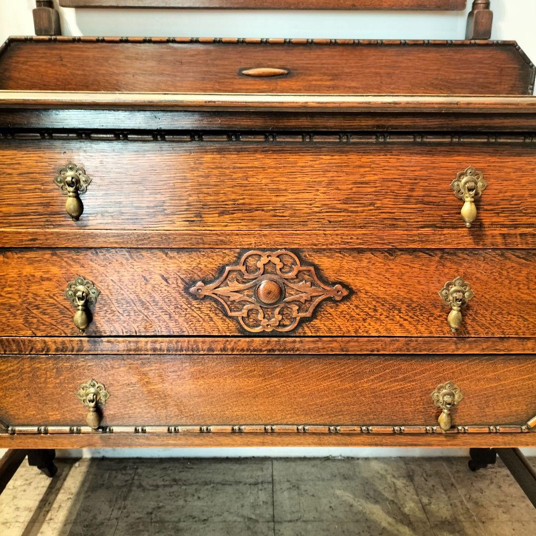 M♢michiko様専用送料込 希少 英国 アンティーク ドレッサーチェスト