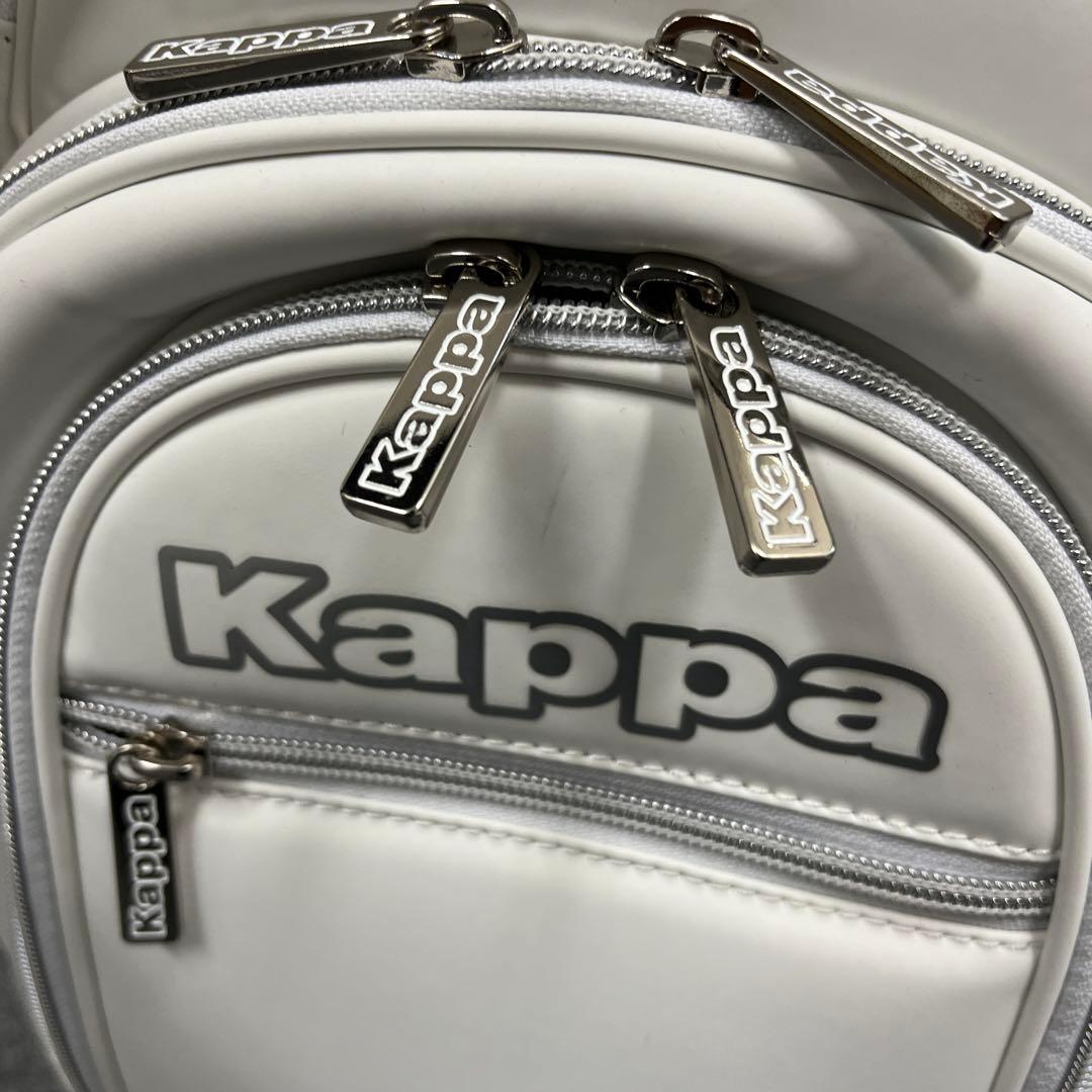 ハ*ー様 Kappa カッパ ゴルフ スタンド キャディバッグ 9型 ホワイト