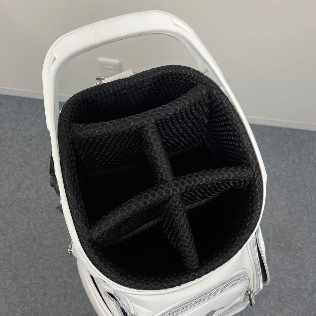 ハ*ー様 Kappa カッパ ゴルフ スタンド キャディバッグ 9型 ホワイト