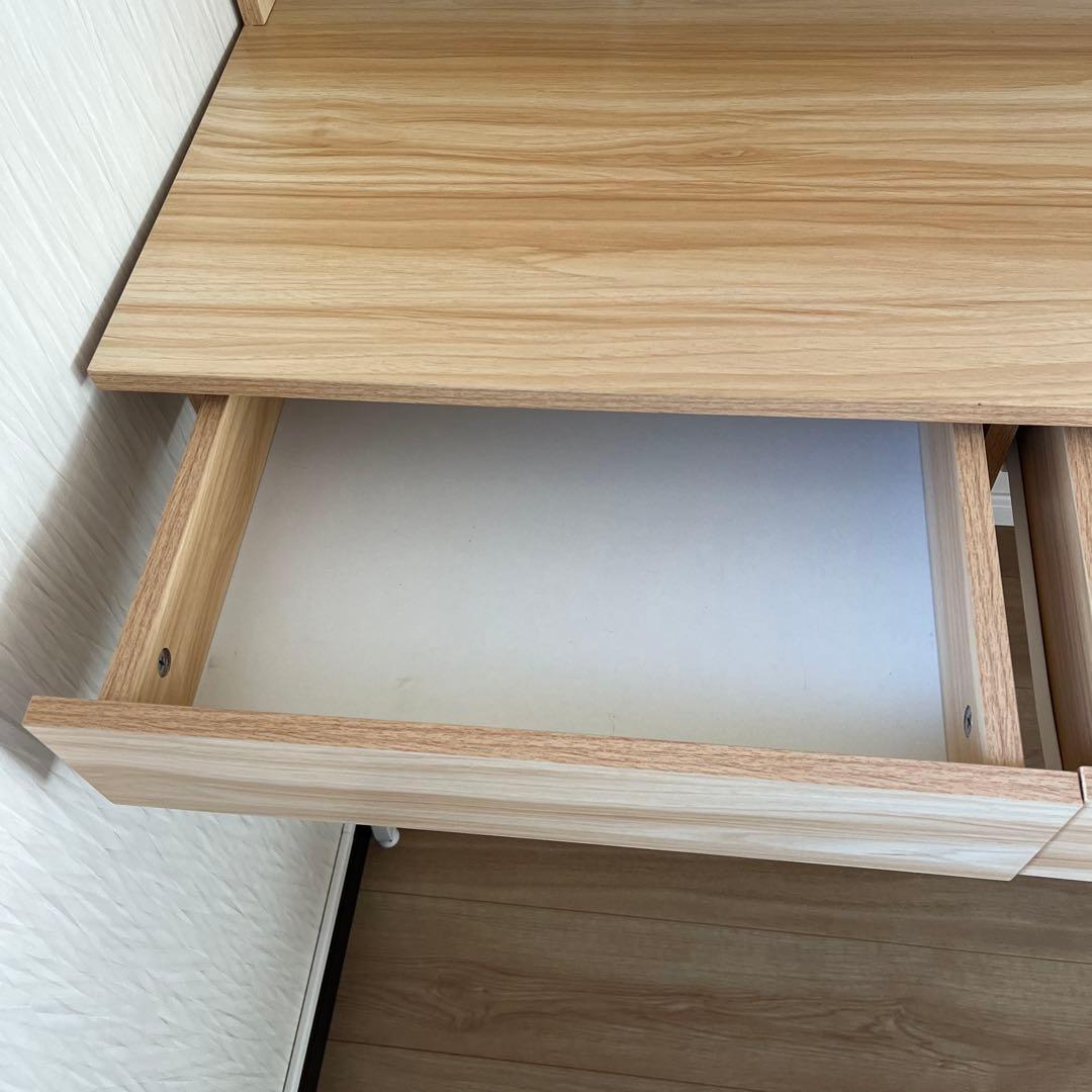 シェルフ付きデスク　勉強机　学習机　小学生中学生高校生