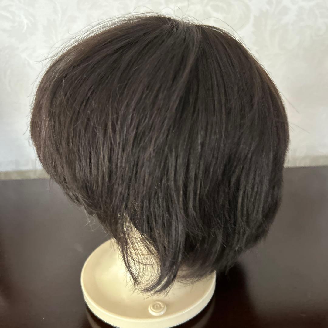 ジュリアオージェ ダークブラウン ショートボブウィッグ - メルカリ