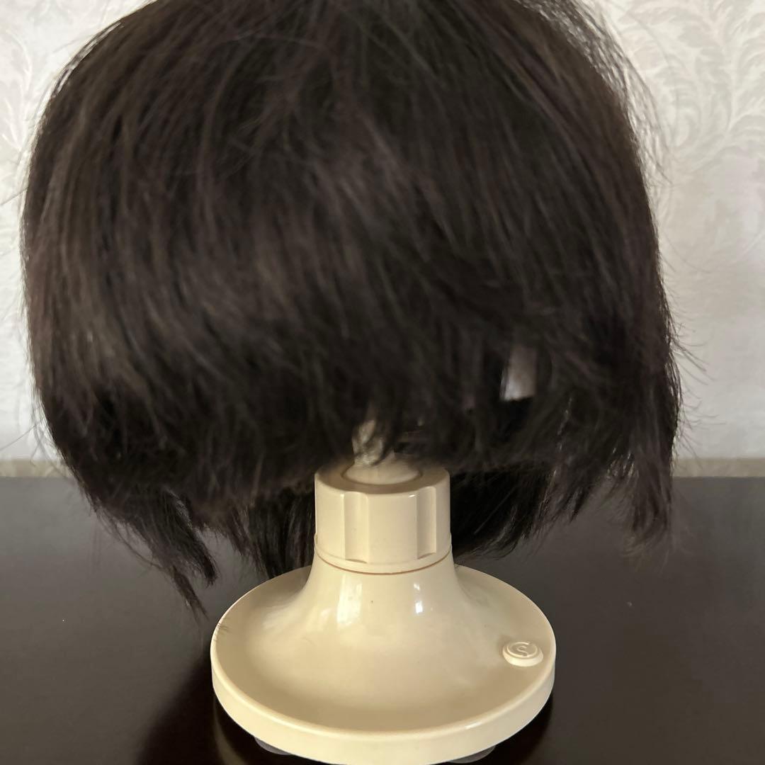 ジュリアオージェ ダークブラウン ショートボブウィッグ - メルカリ