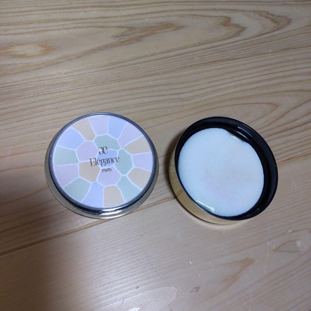 Elegance フェイスパウダー＆化粧下地セット